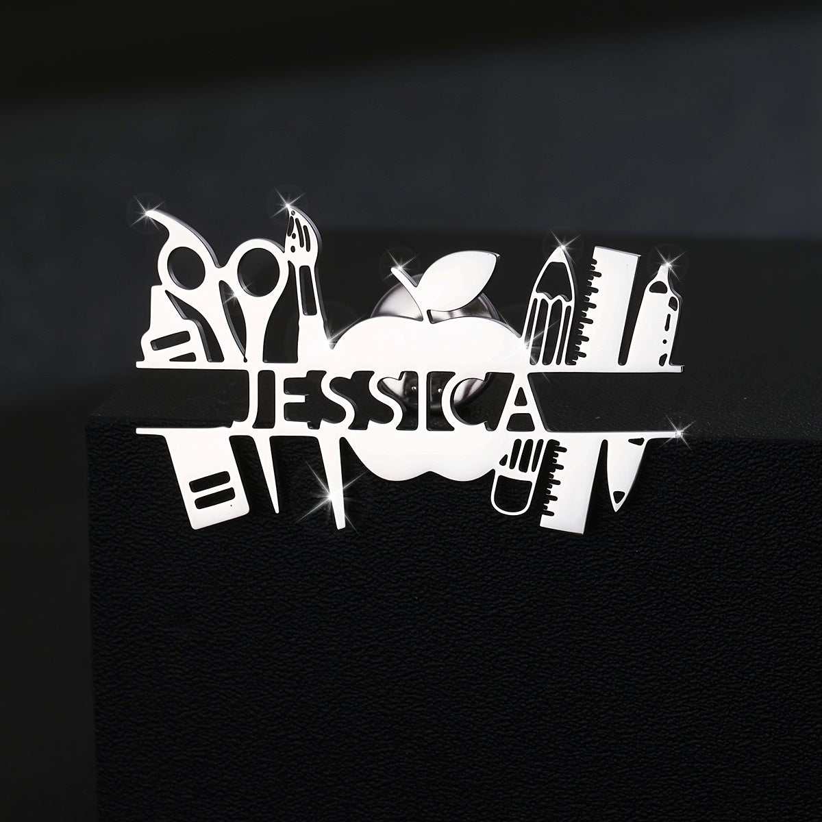 Customized personalized brooch