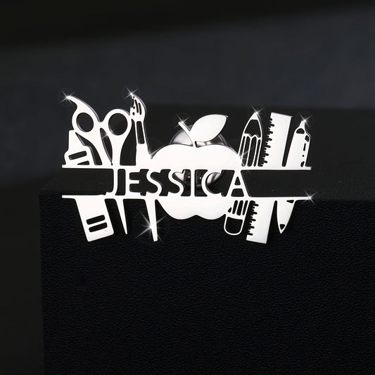 Customized personalized brooch